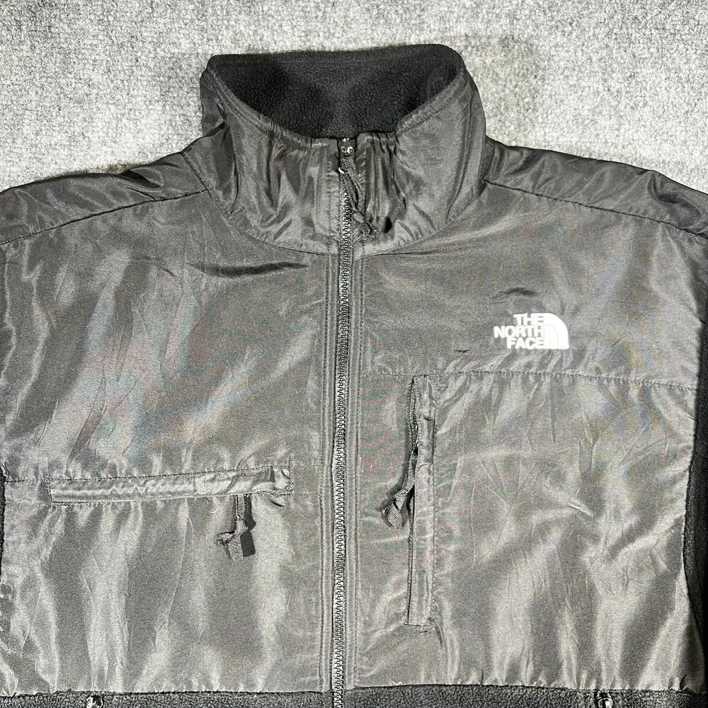 North Face Denali Fleece Jacket XL Black Full Zip Polartec